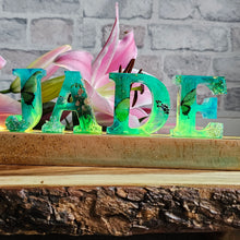 Load image into Gallery viewer, Customised Resin Name Lamps - Illuminate Your Space with Personality