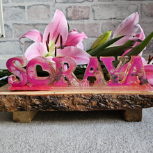 Load image into Gallery viewer, Customised Resin Name Lamps - Illuminate Your Space with Personality