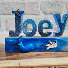 Load image into Gallery viewer, Customised Resin Name Lamps - Illuminate Your Space with Personality