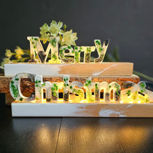 Load image into Gallery viewer, Customised Resin Name Lamps - Illuminate Your Space with Personality