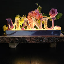 Load image into Gallery viewer, Customised Resin Name Lamps - Illuminate Your Space with Personality