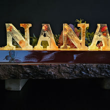 Load image into Gallery viewer, Customised Resin Name Lamps - Illuminate Your Space with Personality