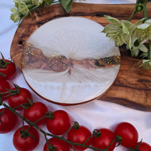 Load image into Gallery viewer, Gilded Radiance Resin Coaster (Single)