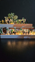Load image into Gallery viewer, Customised Resin Name Lamps - Illuminate Your Space with Personality