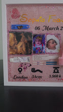 Load and play video in Gallery viewer, “Treasure your baby’s first little memories forever.”
Handcrafted Baby Keepsake Frames made in the UK.
