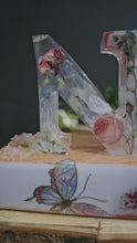 Load and play video in Gallery viewer, Customised Resin Name Lamps - Illuminate Your Space with Personality