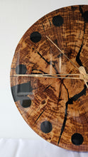 Load image into Gallery viewer, Oakwood Resin Clock