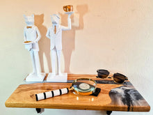 Load image into Gallery viewer, Sleek Oakwood - Epoxy River Charcuterie Board - Handcrafted Elegance