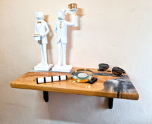 Load image into Gallery viewer, Sleek Oakwood - Epoxy River Charcuterie Board - Handcrafted Elegance