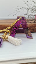 Load image into Gallery viewer, Bespoke Initial Keyring - Handcrafted & Personalised