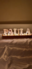 Load image into Gallery viewer, Customised Resin Name Lamps - Illuminate Your Space with Personality