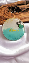 Load image into Gallery viewer, Bespoke Resin Coasters - Customised With Vinyl Decal Names & Unique Designs
