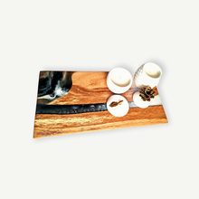 Load image into Gallery viewer, Sleek Oakwood - Epoxy River Charcuterie Board - Handcrafted Elegance