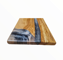 Load image into Gallery viewer, Sleek Oakwood - Epoxy River Charcuterie Board - Handcrafted Elegance