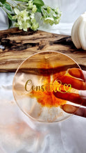 Load image into Gallery viewer, Bespoke Resin Coasters - Customised With Vinyl Decal Names & Unique Designs