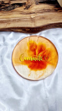 Load image into Gallery viewer, Bespoke Resin Coasters - Customised With Vinyl Decal Names & Unique Designs