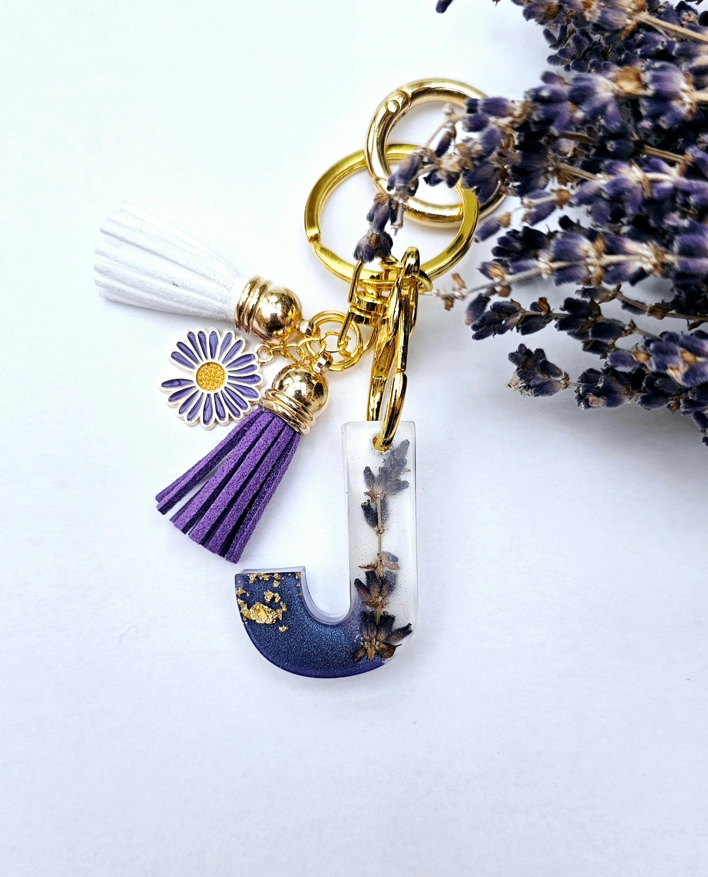 Bespoke Initial Keyring - Handcrafted & Personalised