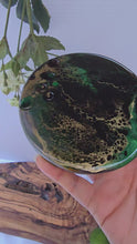 Load and play video in Gallery viewer, Verdant Lagoon Handcrafted Resin Coaster (Single)
