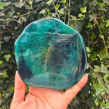 Load image into Gallery viewer, Emerald Resin Coasters – Handmade Artisanal Set of Four
