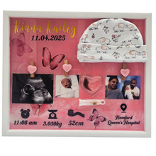 Load image into Gallery viewer, “Treasure your baby’s first little memories forever.”
Handcrafted Baby Keepsake Frames made in the UK.
