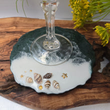 Load image into Gallery viewer, Emerald Shores Seashell Coaster
