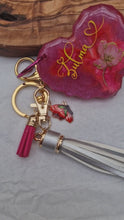 Load and play video in Gallery viewer, Heart Bag Keyring / Fridge Magnet (Personalised Version)
